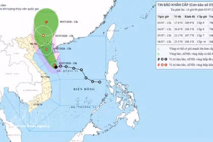 Storm Maysak nears Gulf of Tonkin as northern Vietnam braces for flooding