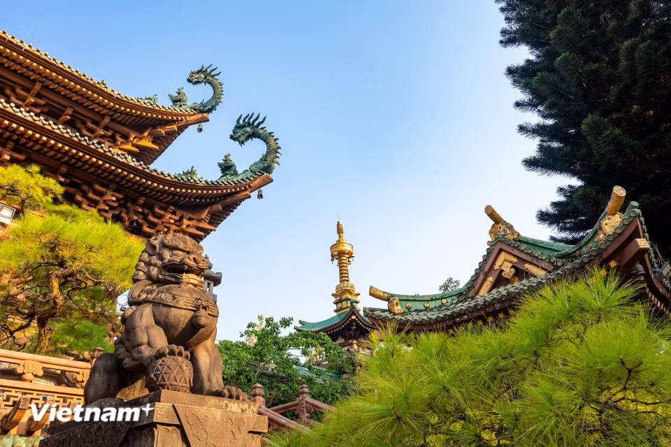Gallery - Khám phá ngôi chùa phong cách 'xứ Phù Tang' giữa lòng phố núi Gia Lai - image 9