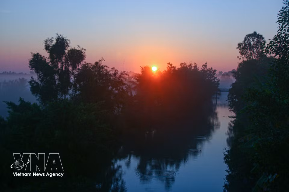 The riverine countryside of Can Tho. (Photo: VNA)