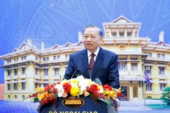 Party General Secretary and State President To Lam speaks at the opening of the 33rd Diplomatic Conference in Hanoi on August 1, 2026. Photo: VNA