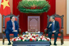 Party General Secretary To Lam receives US Ambassador Marc Evans Knapper in Hanoi on January 9, 2026. Photo: VNA