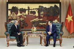 Prime Minister Pham Minh Chinh receives Indonesian Ambassador to Vietnam Adam Mulawarman Tugio in Hanoi on March 20. Photo: VNA