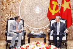 General Secretary of the Communist Party of Vietnam Central Committee To Lam receives Scott Strazik, President and CEO of US energy equipment firm GE Vernova, in Hanoi on March 9, 2026. Photo: VNA