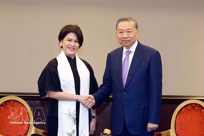 Vietnam’s top leader receives Philippines-based organisations, businesses