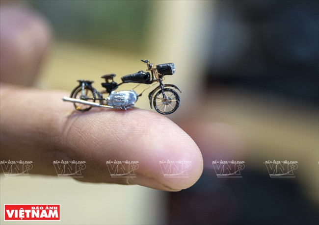 A mini motorcycle (Photo: VNA)