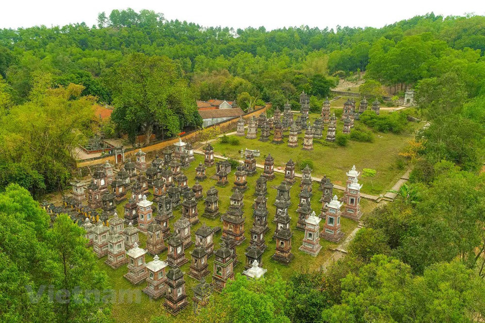 Bo Da pagoda is one of the centres of the Buddhist Truc Lam Tam To (three patriarchs of Truc Lam) sect (Source: VNA)