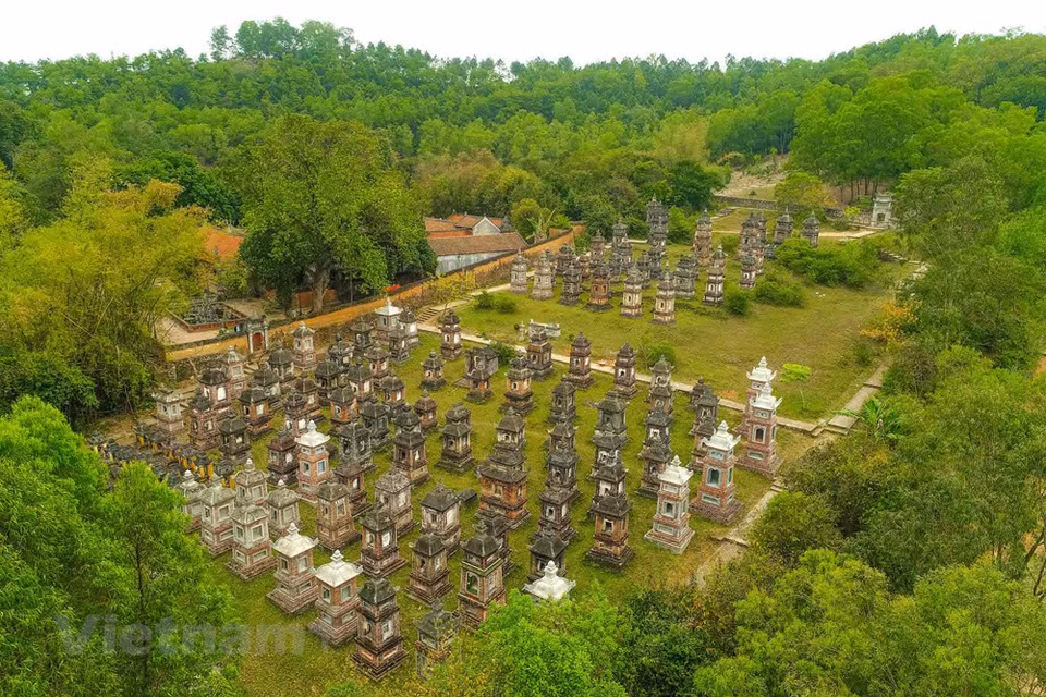 Bo Da pagoda is one of the centres of the Buddhist Truc Lam Tam To (three patriarchs of Truc Lam) sect (Source: VNA)
