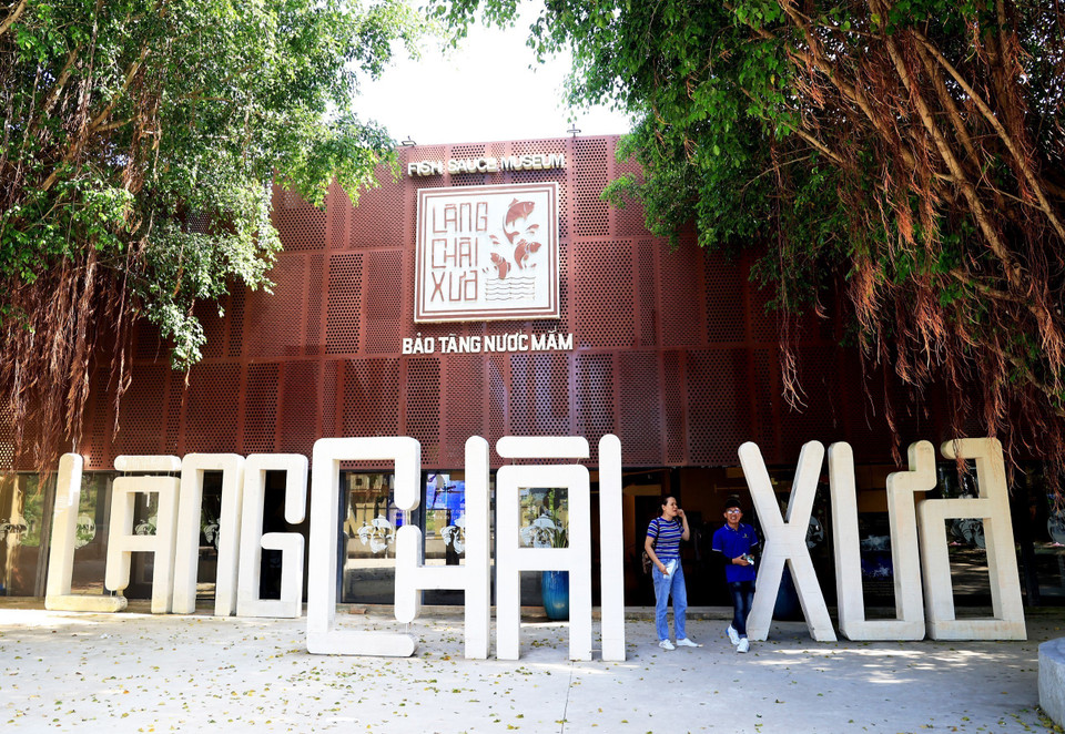 The Lang chai xua fish sauce museum is located in Phu Hai ward, Phan Thiet city, Binh Thuan province. (Photo: VNA)