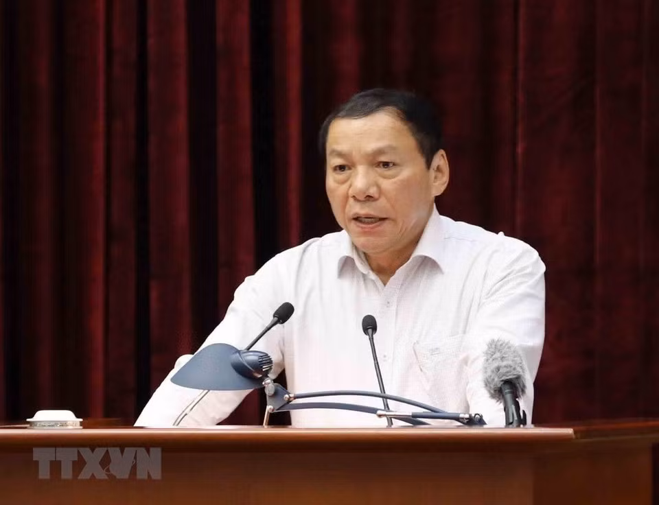 Member of the CPV's Central Committee, Secretary of the provincial Quang Tri Party Committee Nguyen Van Hung (Source: VNA) 