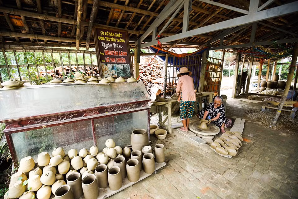 The village’s products have been exported to Japan, China and Spain (Photo: Vietnam+)
