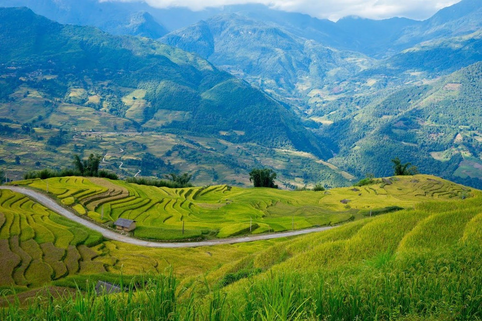  Though Ban Xat District has the terraced rice fields almost everywhere, the best scenes are blessed to Y Ty, making it the attractive gem for nature lovers, photographers, and explorers all over the world (Photo: Vietnam+)