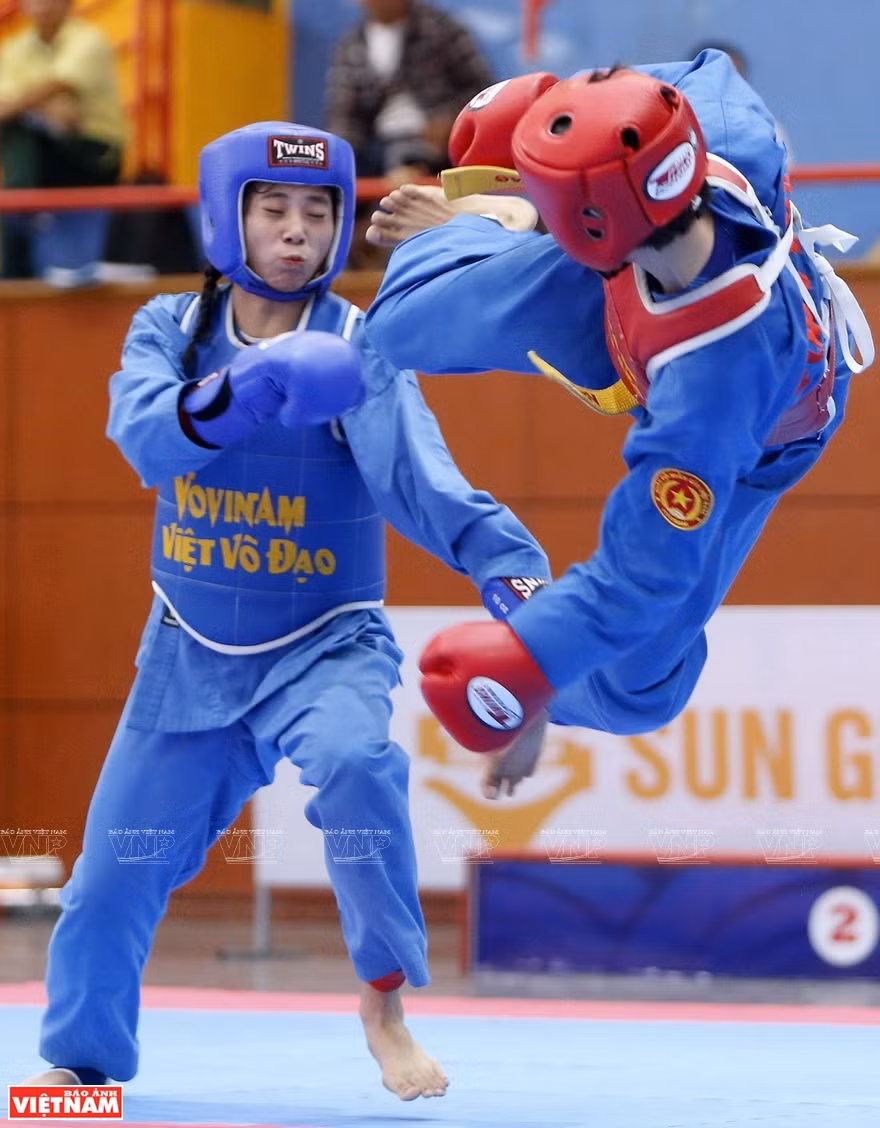 Vovinam, the most widely studied and practiced martial art in the country (Photo; VNA)