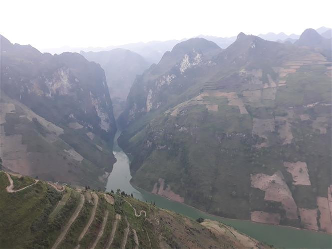 UNESCO re-recognised the Dong Van Karst Plateau Geo-Park as a member of the Global Network of National Geoparks for the 2015-2018 period (Photo: VNA)