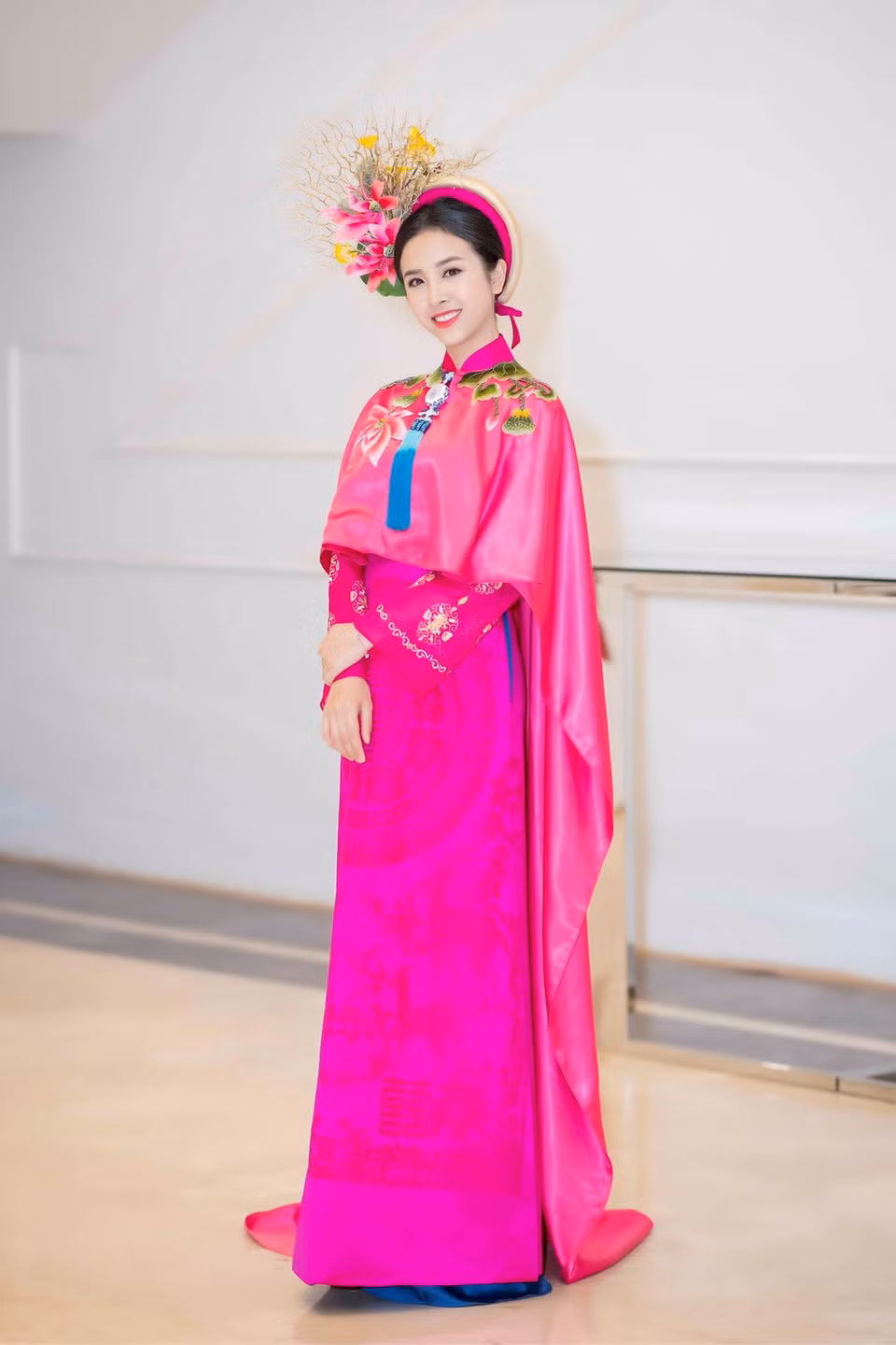 The second runner up of Miss Vietnam 2018 Thuy An (Photo: VNA)
