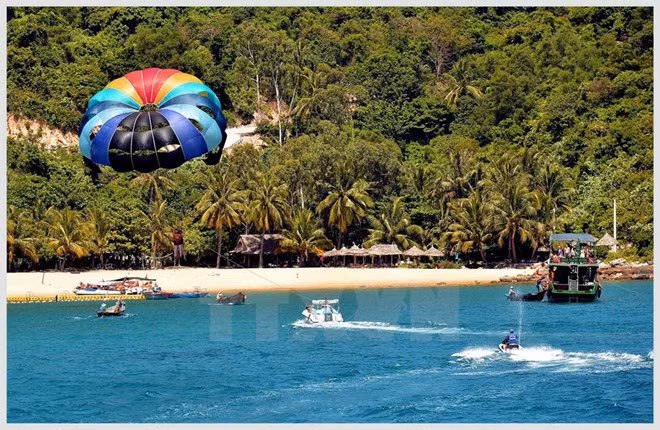 In 2009 when it was recognised, Cu Lao Cham welcomed only 15,000 tourists but the figure last year rose to 415,000 (Photo: VNA)