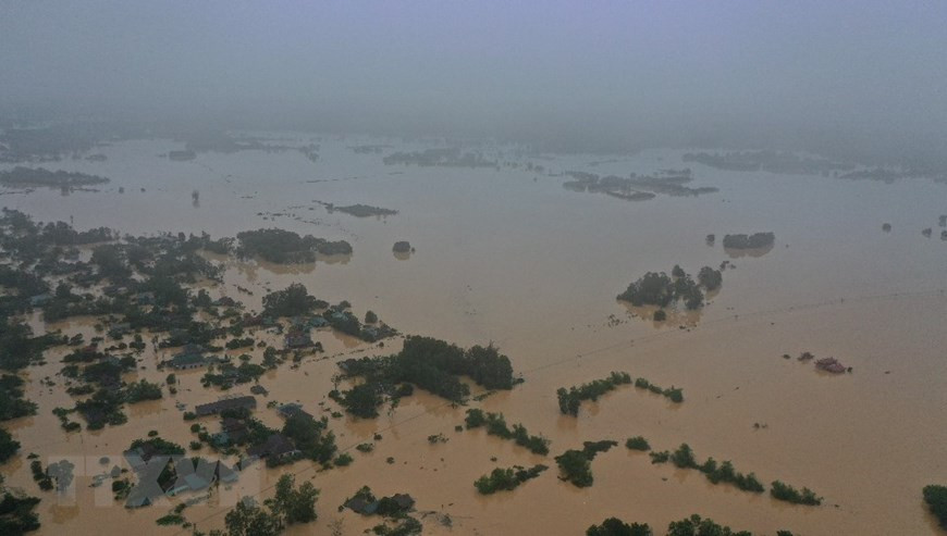 The hardest-hit localities include Thanh An commune, Cam Lo distric, Dong Giang ward in Dong Ha city (Photo: VNA)