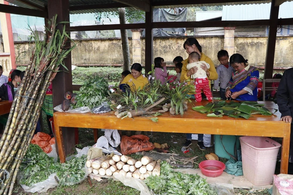  The annual forest worship festival is held on the last day of the first lunar month (Photo: VNA)
