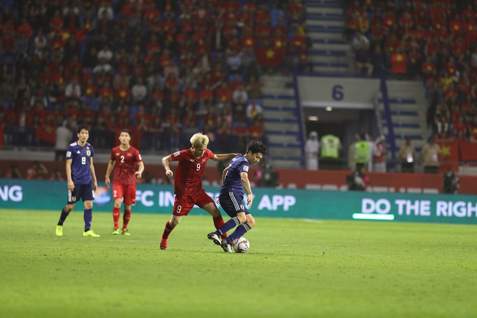 The Vietnamese boys are still heaped with praises from fans and commentators for a game described as one of their best so far (Photo: VNA)