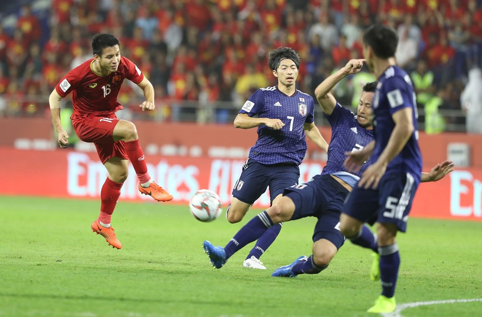 The Vietnamese boys are still heaped with praises from fans and commentators for a game described as one of their best so far (Photo: VNA)