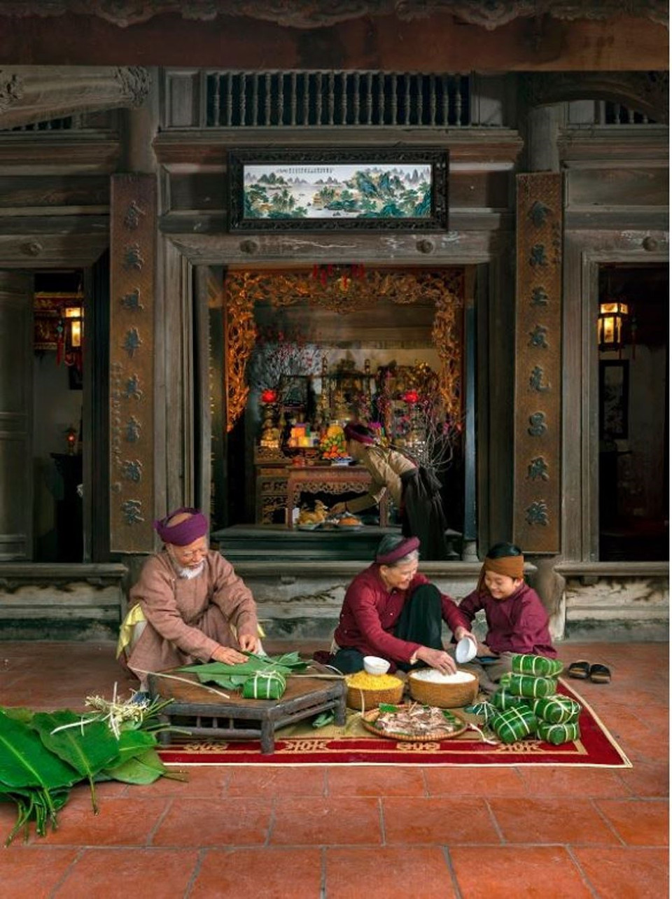 Huong Tet (Tet flavour) by Le Viet Khanh won the special prize of the Cover Photo category (Source: the organising board)