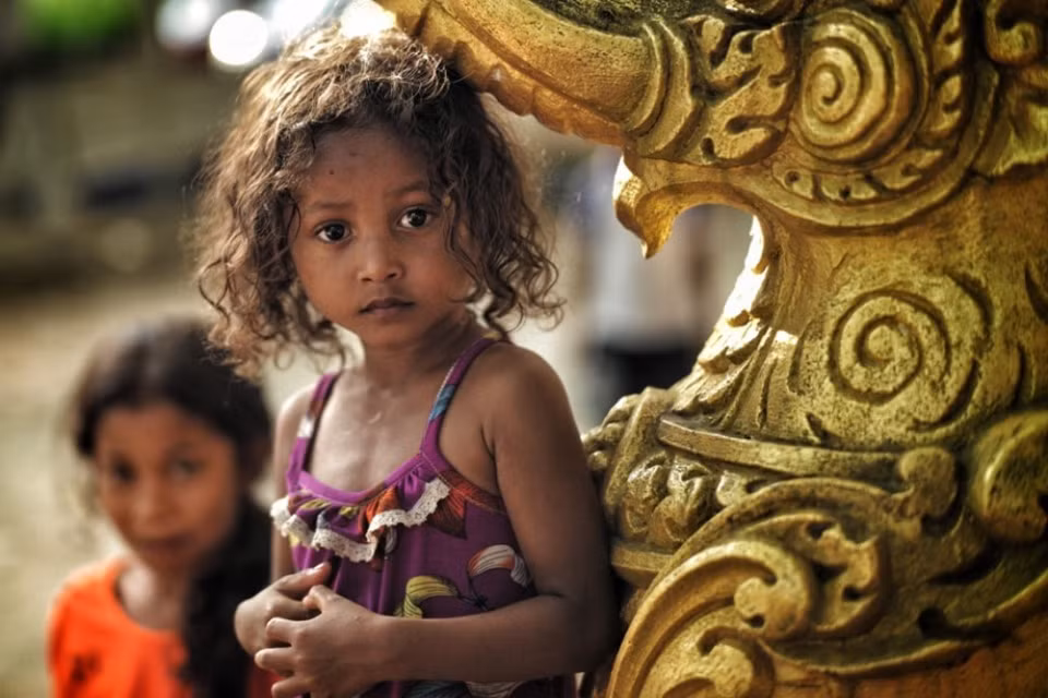 A Cham ethnic girl in a photo by Nguyen Viet Thanh (Source: the organising board)