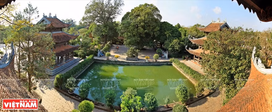 Ancient Nom pagoda in the northern province of Hung Yen remains intact with its historical architecture (Photo: VNA)