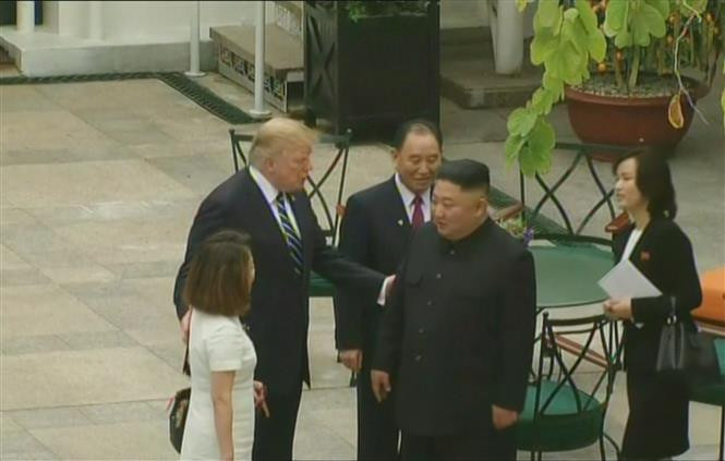  US President Donald Trump and DPRK Chairman Kim Jong Un (Photo: VNA)