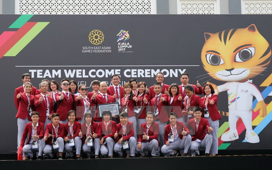 Vietnam aims to rank in Top 3 at the 29th SEA Games in Malaysia (Photo: VNA)