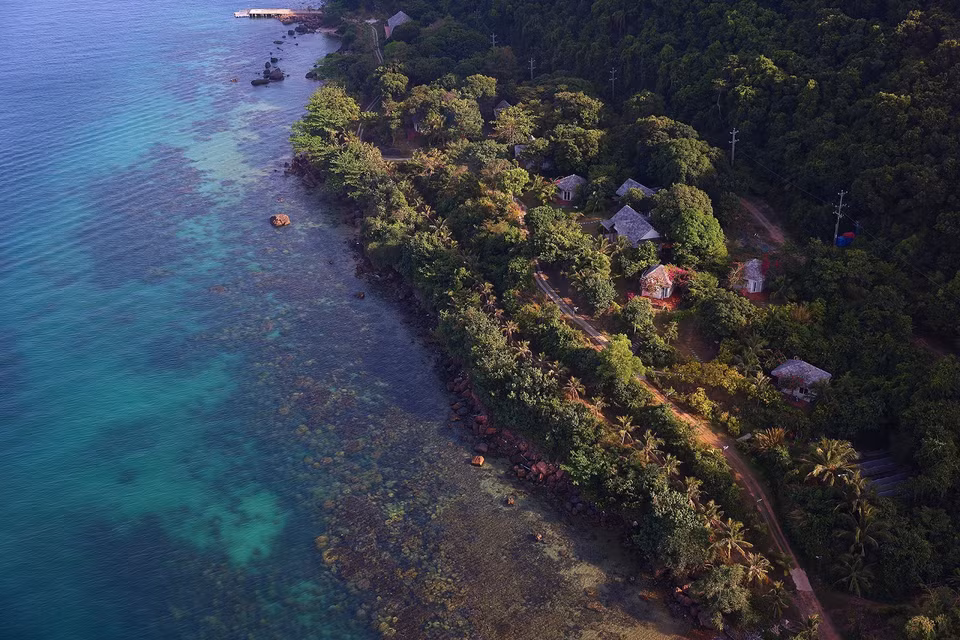 The southern coastal area of Phu Quoc Island (Photo: VNA)
