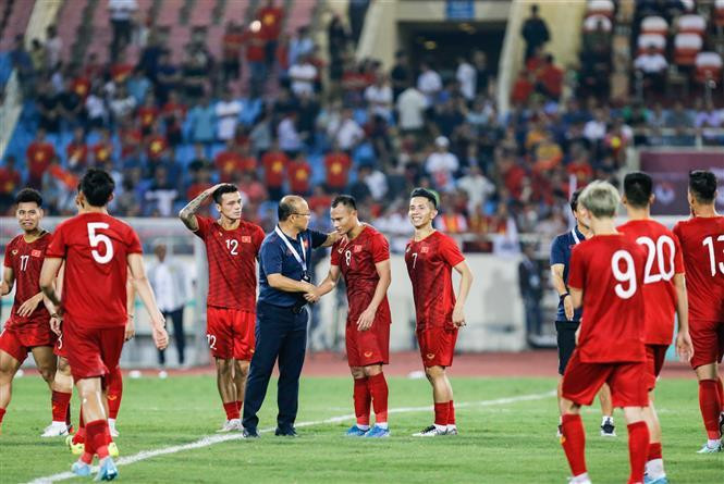 Vietnam have been drawn in the same group of World Cup qualifiers with regional rivals Thailand, Malaysia and Indonesia, and the United Arab Emirates (UAE) (Photo:VNA)