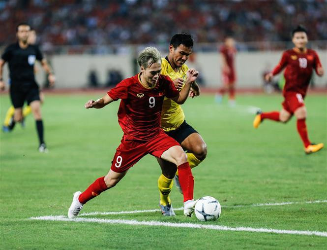Striker Nguyen Van Toan (9) (Photo:VNA)