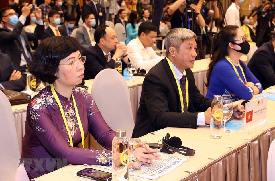 Delegates attending the Opening Ceremony of the 41 AIPA General Assembly. (Photo: VNA)