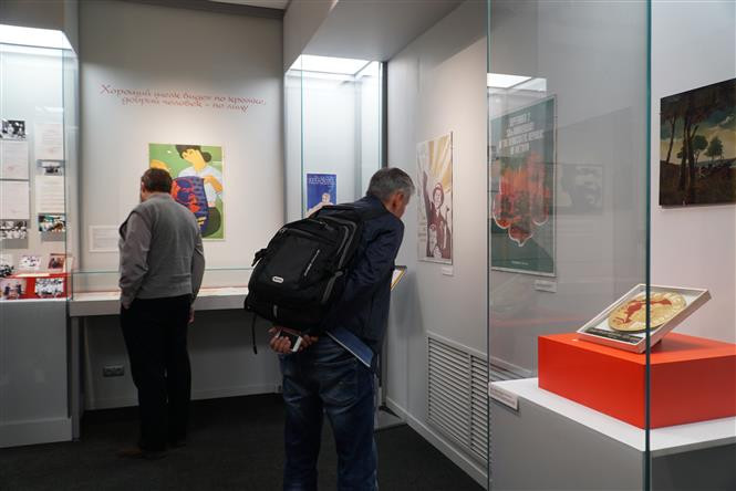  An exhibition of items on the cultural relations between Vietnam and Russia since 1950 takes place in Moscow (Photo: VNA)
