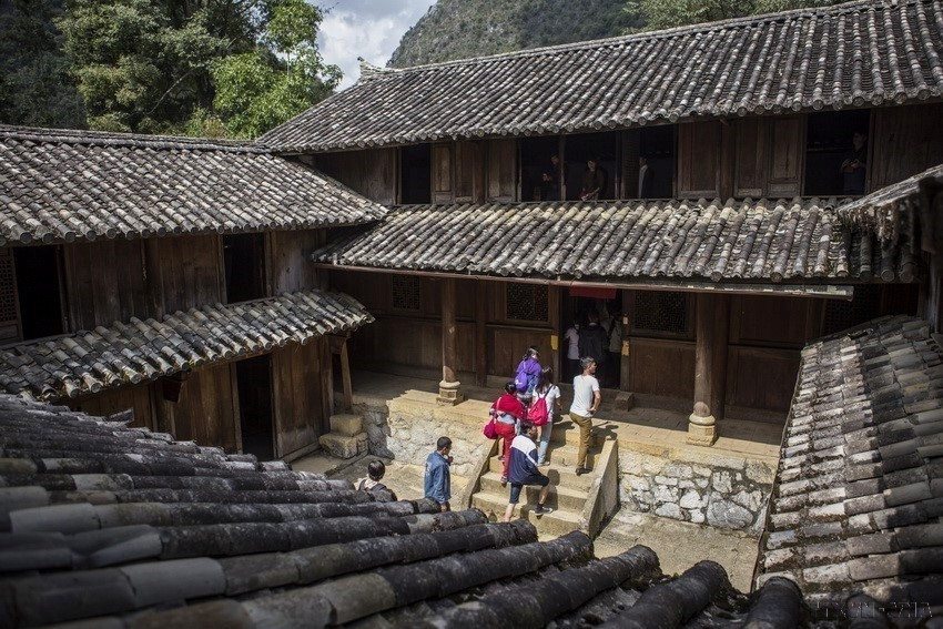 Vuong family’s residence in Xa Phin commune, Dong Van district, Ha Giang province. (Photo: VNA)