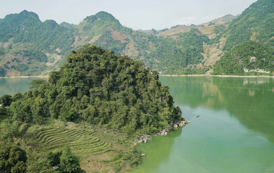The charming landscape of Huoi So commune. (Photo: VNA)