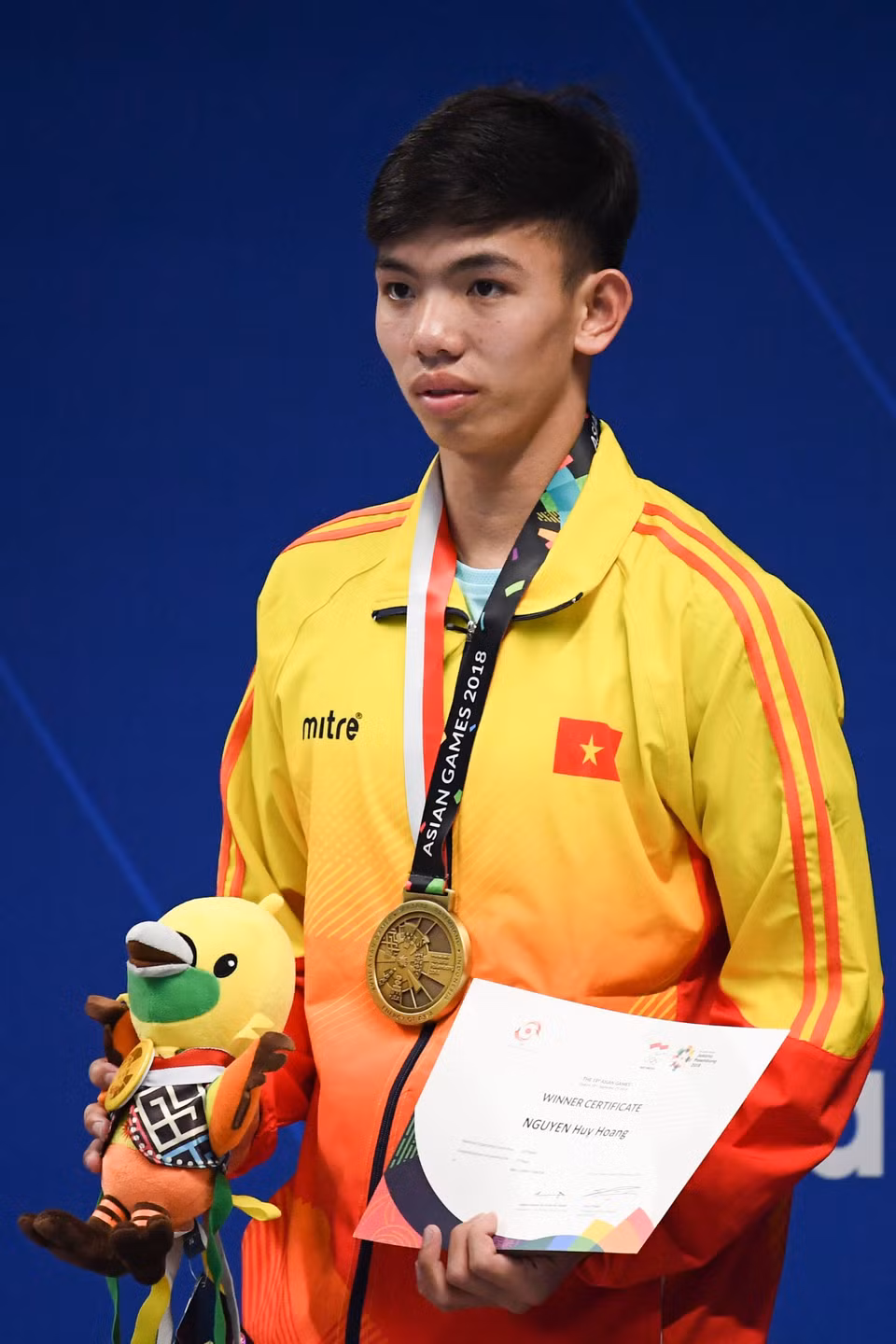 Swimmer Nguyen Huy Hoang (Source: VNA)