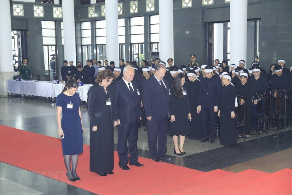 The Russian delegation (Photo: VNA)