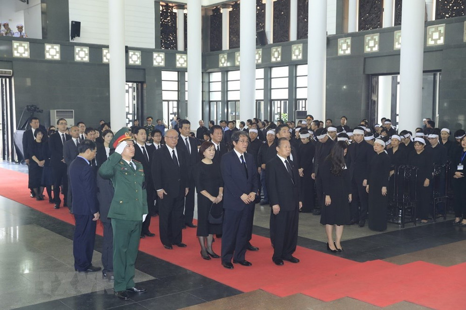 The Japanese delegation (Photo: VNA)