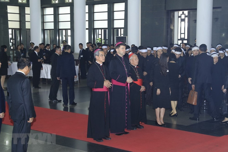 The Vatican delegation (Photo: VNA)