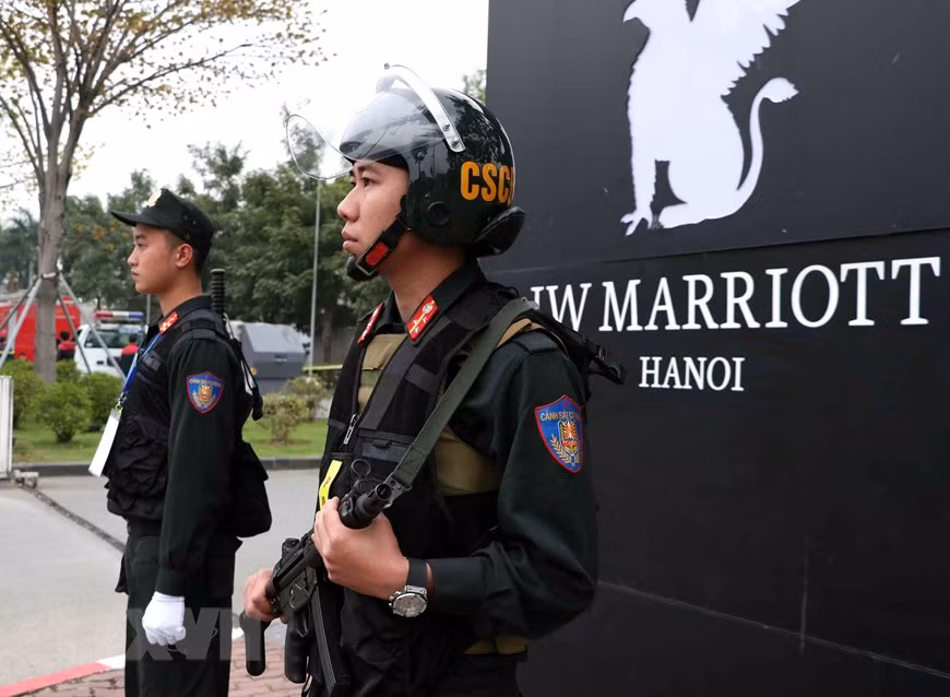 Security forces are ready for the second DPRK-USA Summit (Photo: VNA)