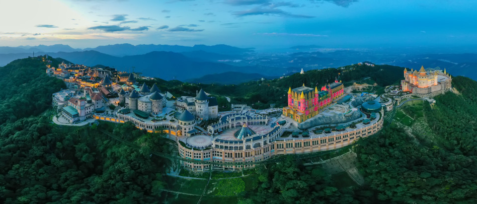 The Sun World Ba Na Hills tourist area - an appealing destination for tourists. (Photo: VNA)