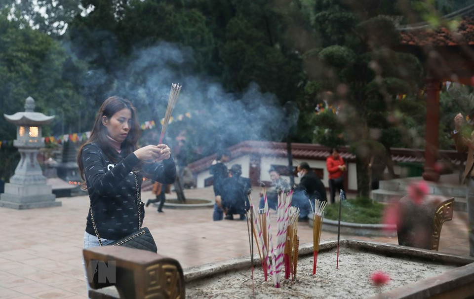 Aside from its religious significance, Huong Pagoda Complex holds special values in terms of ecosystem, landscape, architecture and history (Photo: VNA)