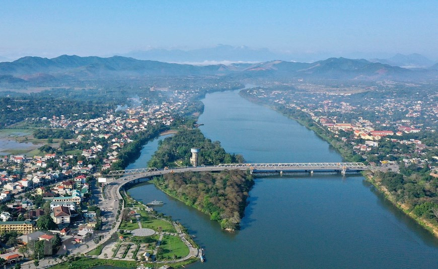 Covering a total area of 10.5 hectares, Da Vien multi-functional cultural zone is expected to be a highlight tourism spot along Huong river (Photo: VNA)