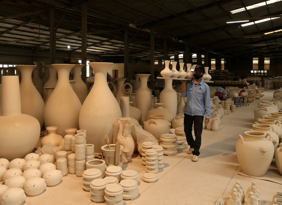 Chu Dau pottery dates back to the end of 14th century and reached its peak during the 15th and 16th centuries. (Source: VNA)