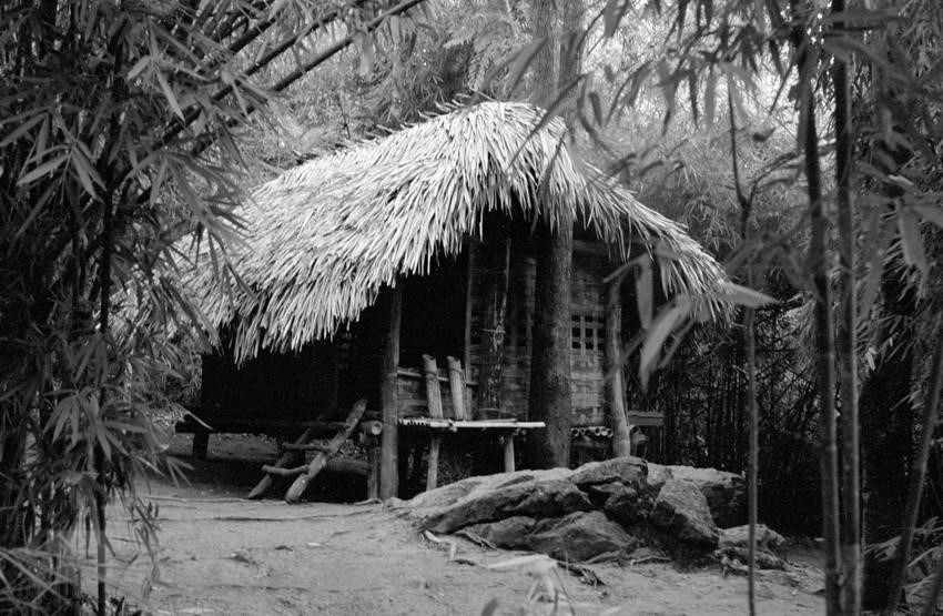 Na Nua Hut in Tuyen Quang province - where President Ho Chi Minh lived and worked in the former Viet Bac war zone (Photo: VNA)