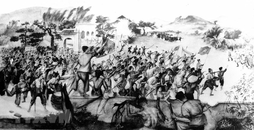 Though not being successful, the Nghe-Tinh Soviet Movement in 1930-1931 still shows strong determination for independence of Vietnamese working class. It is considered a large-scale drill for the August Revolution in 1945 (Photo: Archives/VNA) 