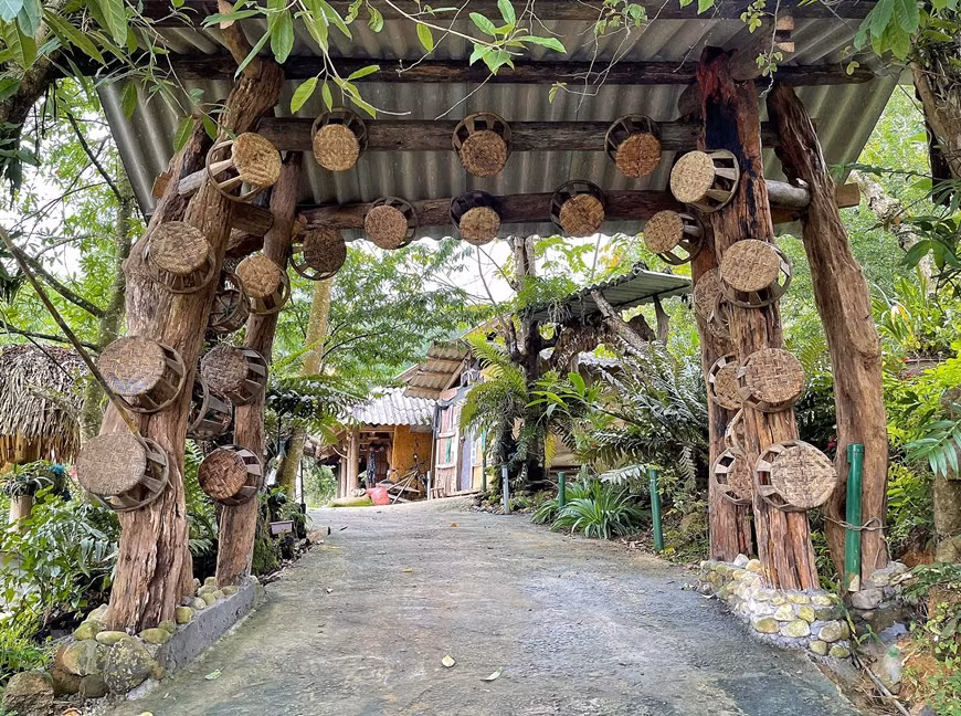 The recent resurgence of COVID-19 has discouraged people from travelling, which has made homestay facilities in Sin Suoi Ho deserted. Over the past years, Lai Chau has spent much from the local budget and encouraged local residents and private investors to boost community-based tourism. Between 2017 and 2019, about 350,000 visitors chose this northwestern mountainous province as their holiday destination. Tran Manh Hung, Deputy Director of the provincial Department of Culture, Sports and Tourism, said authorities have been working to disseminate the State and local administration’s policies on tourism development, improve people’s awareness of protecting the environment at tourist attractions, and organise tourism training classes for locals (Photo: VietnamPlus)