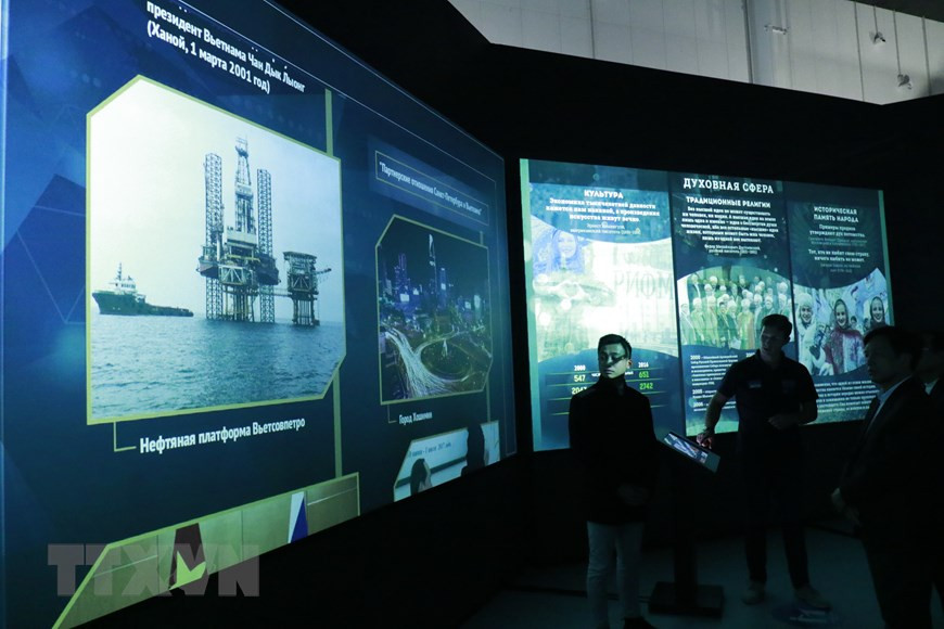 Photos of Vietnam- Russia’s cooperation in the exploration and operation of oil and gas and engery in Vietnam’s continental shelf (Photo: VNA)