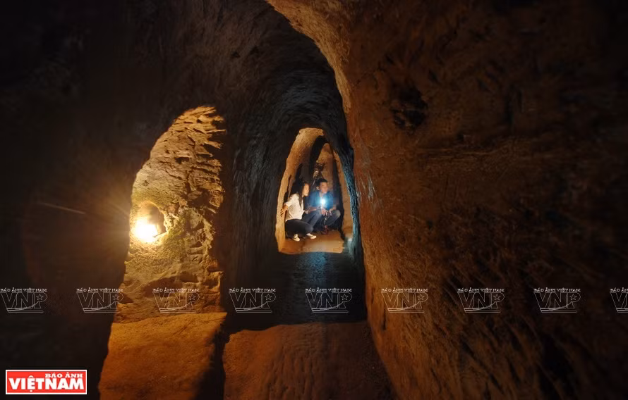 Vinh Moc Tunnel is now a national special relic site. (Photo: VNP/VNA)
