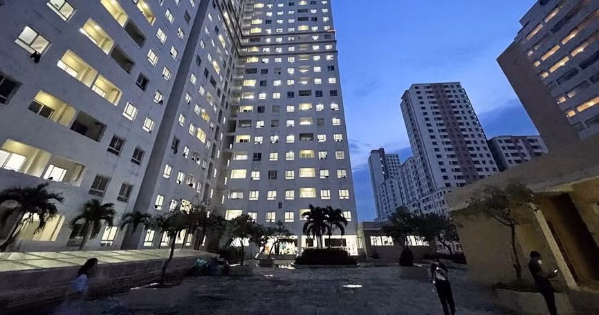 The hospital is set up at a resettlement apartment complex in Thu Duc city, Ho Chi Minh City. (Photo: VNA)